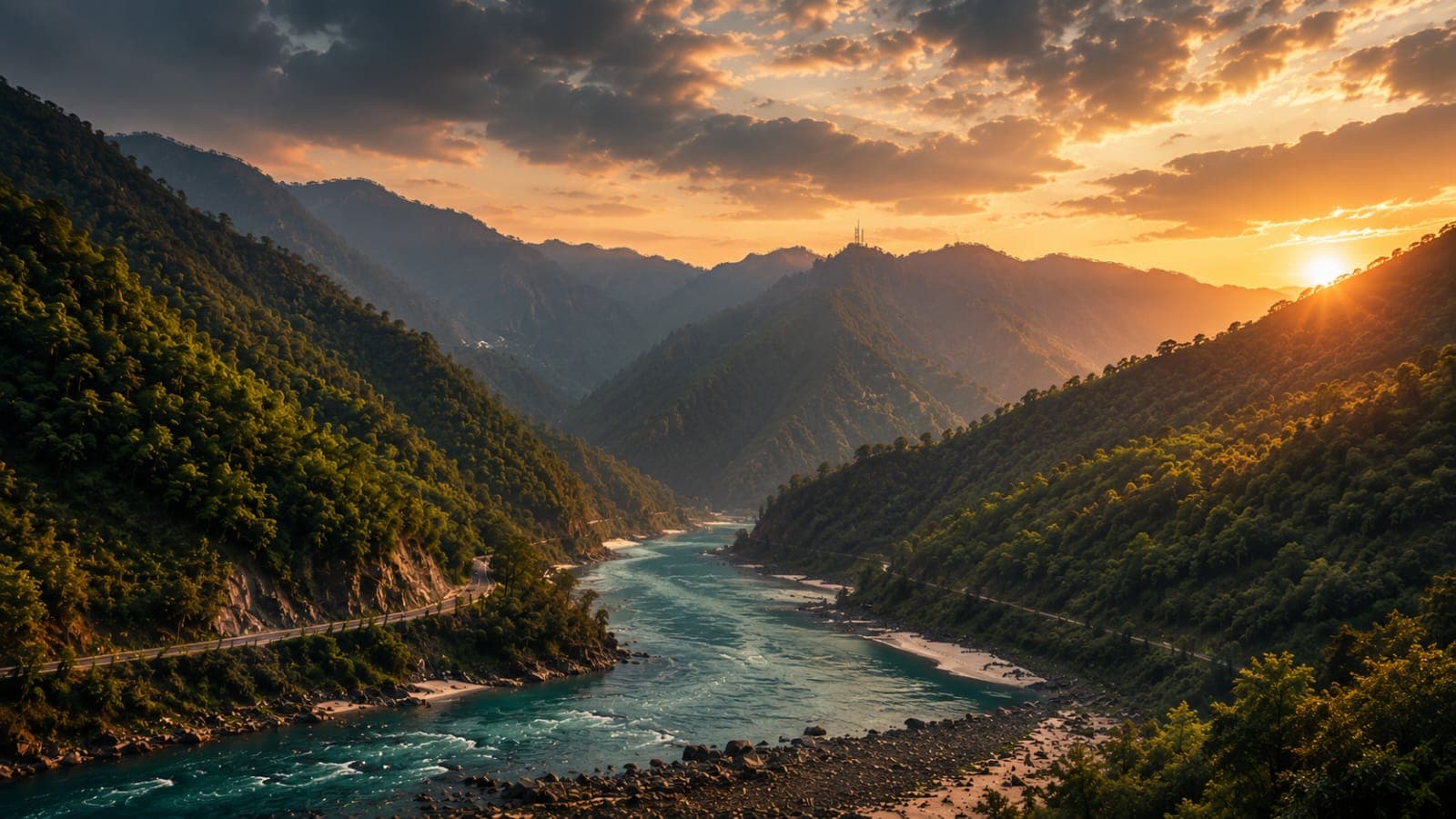 Rishikesh Ganga River